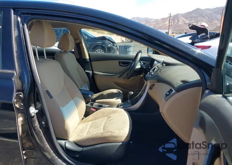 2013 Hyundai Elantra Gls из США, поврежденный, VIN KMHDH4AE0DU920846